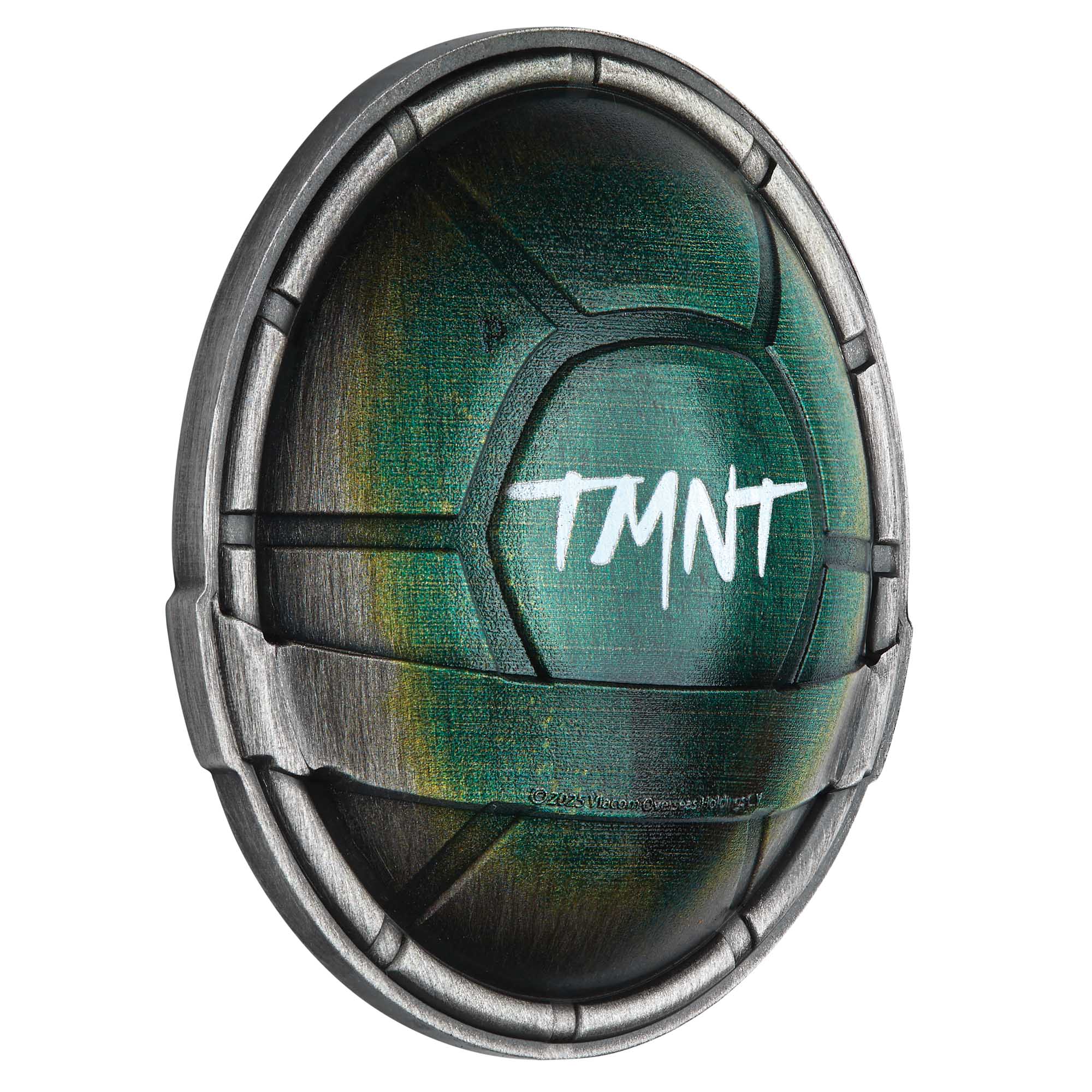 Tmnt Silver Shell 2025 Tuvalu TMNT Domed Shell 1.5 oz Silver Colorized Coin – Minted Assets
