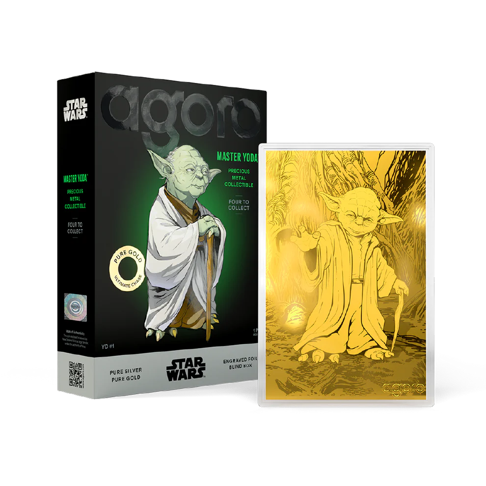 2026 Star Wars™ - Master Yoda™ Blind Box 5g Foil Blind Box – Minted Assets